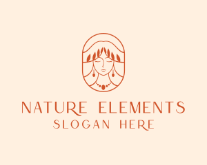 Organic Beauty Accessories  logo design