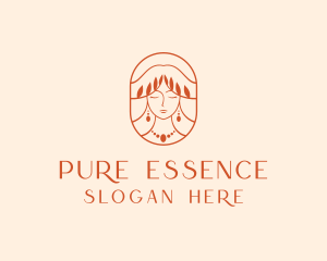 Organic Beauty Accessories  logo design