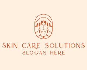 Organic Beauty Accessories  logo design