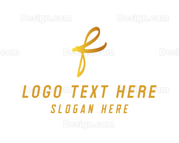 Fancy Script Business Logo