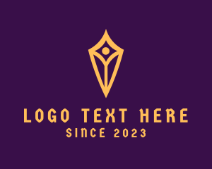 Minimalist - Diamond Shield Company logo design