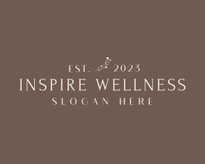 Wellness Nature Garden logo design