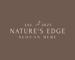 Wellness Nature Garden logo design