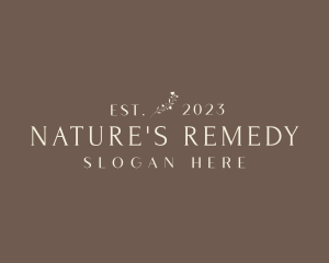 Wellness Nature Garden logo design