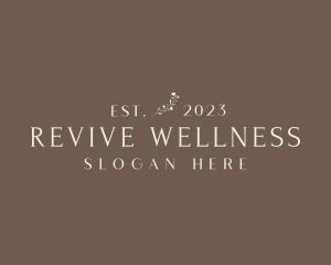 Wellness Nature Garden logo design