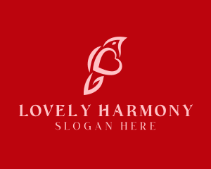 Pink Love Bird logo