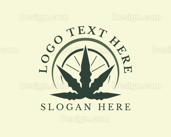 Marijuana Weed Leaf Logo