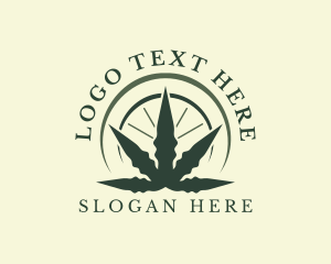 Marijuana Weed Leaf logo