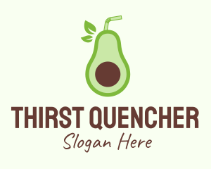 Avocado Milkshake Drink logo