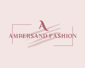 Feminine Cosmetic Fashion  logo design