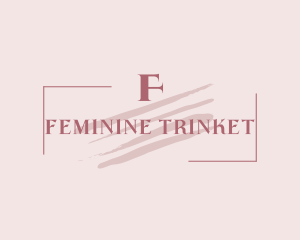 Feminine Cosmetic Fashion  logo design