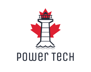Maple Leaf Lighthouse logo