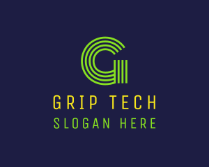 Stripe Esports Tech logo design