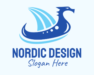 Blue Dragon Boat logo