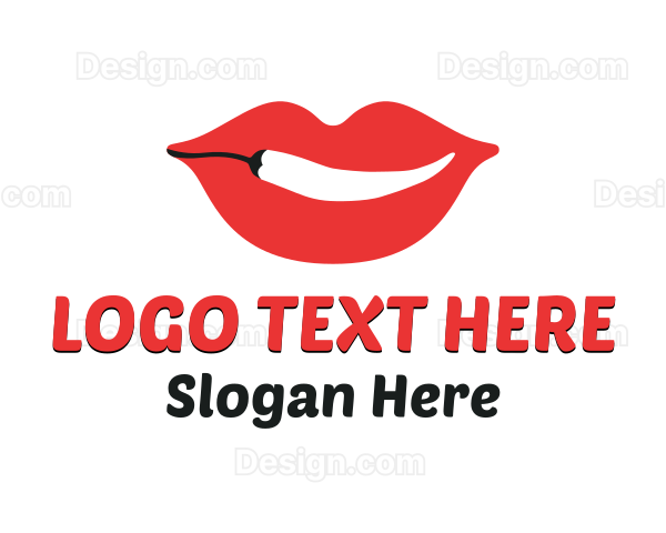 Red Lip Chili Logo