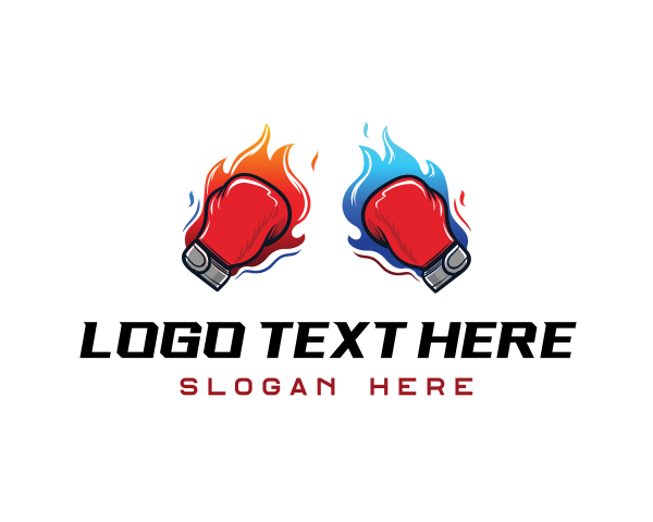 Fire Boxing Glove logo