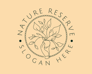 Plant Nature Wellness logo design