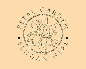 Plant Nature Wellness logo design