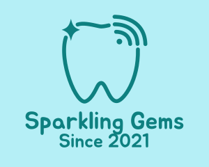 Sparkling Tooth Signal  logo