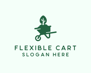 Wheelbarrow Tree Landscaping logo design