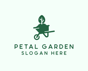 Wheelbarrow Tree Landscaping logo design