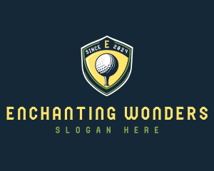 Golf Sports Tournament logo design