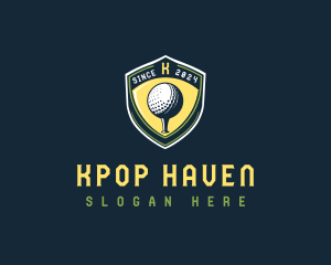 Golf Sports Tournament logo design