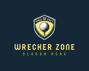 Golf Sports Tournament logo design