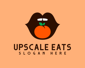 Sexy Tomato Lips logo design