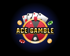 Casino Roulette Game logo design