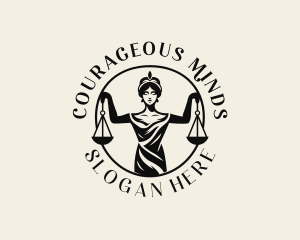 Paralegal Female Justice logo