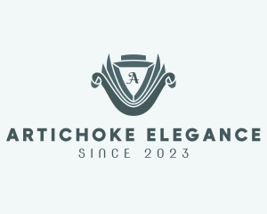 Elegant Hotel Shield logo design