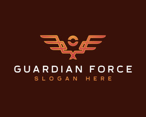 Guardian Angel Wings logo design