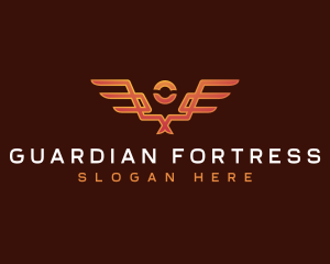 Guardian Angel Wings logo design