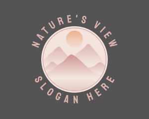 Natural Mountain Scenery logo