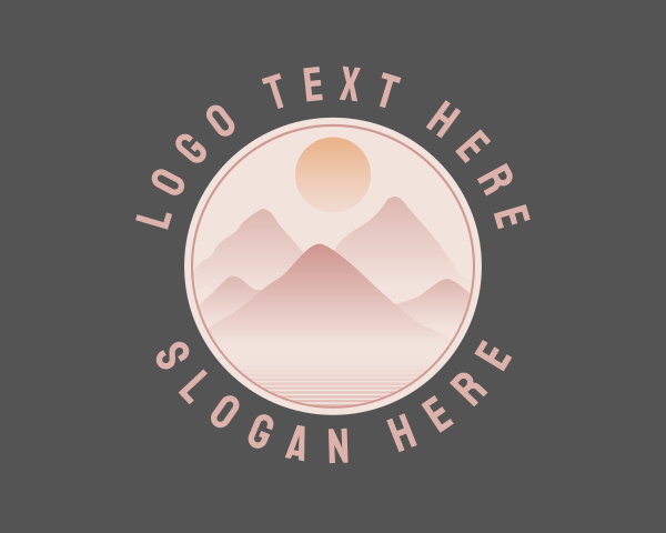 Natural Mountain Scenery logo