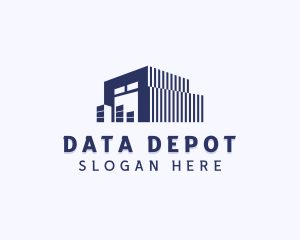 Storage Warehouse Factory logo design