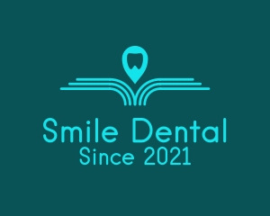 Blue Dental Navigation  logo design