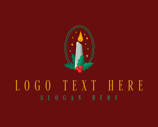 Festive logo example 4