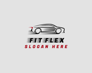 Fast Car Mechanic Vehicle logo