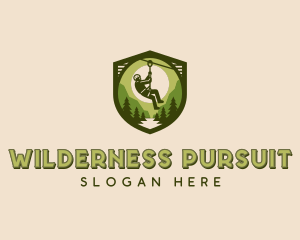 Wilderness Zip Lining  logo design