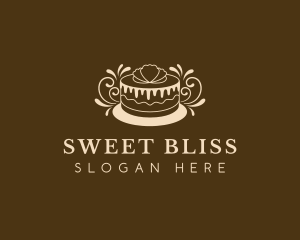 Cake Dessert Culinary logo design