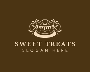 Cake Dessert Culinary logo design