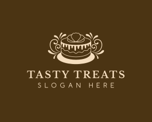 Cake Dessert Culinary logo design