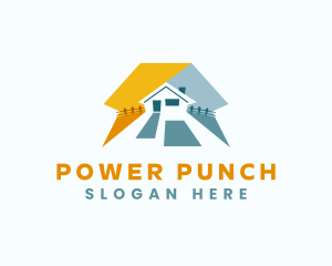 Power House Electric Bolt logo design