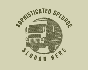 Rustic Truck Transport Logo