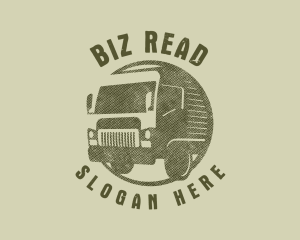 Rustic Truck Transport logo design