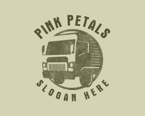 Rustic Truck Transport logo design