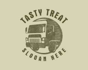 Rustic Truck Transport Logo