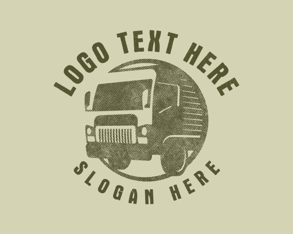 Rustic Truck Transport logo